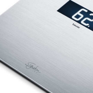 Весы Beurer GS405 напольные электронные Signature Line, серебристые